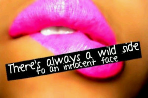 pretty! hot pink Lips quote: Innocent Faces, Parties Quotes, Pink Lips ...