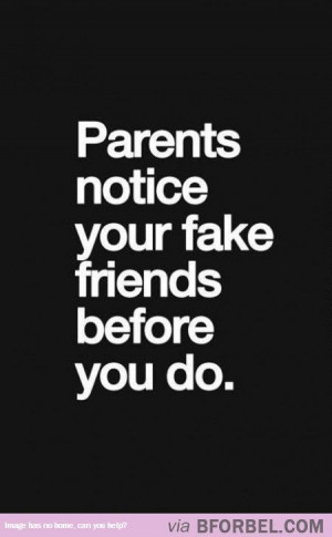 Listen To Your Parents…
