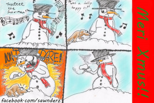 Funny Mama Frosty The Snowman