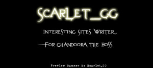 This is the banner preview. New banner coming soon! I used the font ...