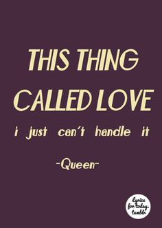 Crazy Little Thing Called love ~ Queen More