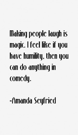 Amanda Seyfried Quotes amp Sayings