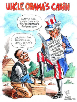 Racist Cartoons Targeting President Obama [PHOTOS]