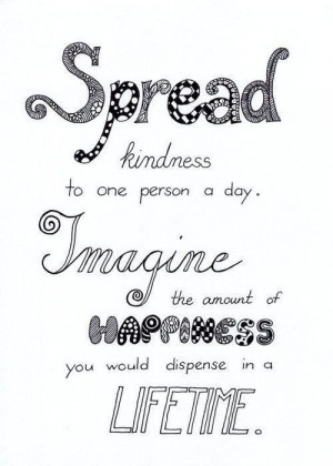 Spread happiness