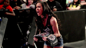 Naomi vs. AJ Lee: photos