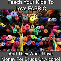 Fabric hoarders know it's true! Sewing - quilting- meme- sewing parts ...