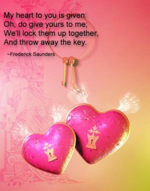 Lock And Key Love Quotes We'll lock them up