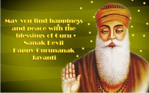May You Find Happiness And Peace With The Blessings Of Nanak Dev Ji ...