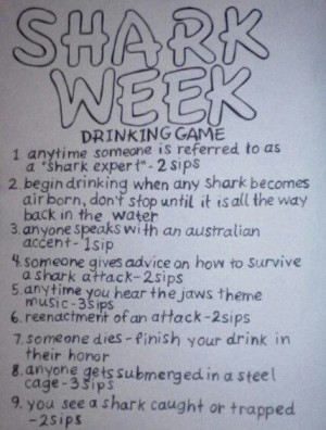 Shark week (: