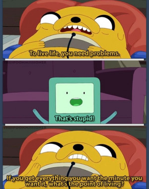 When adventure time gets deep