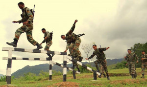 The Indo-Nepal Combined Military Training named Surya Kiran-V, held at ...