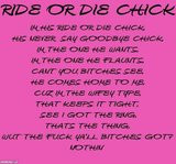 ... Die Chick Graphics | Ride Or Die Chick Pictures | Ride Or Die Chick