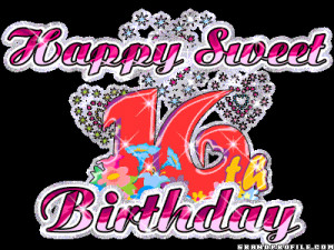Happy birthday to me!!!!! Yeah its my sweet 16