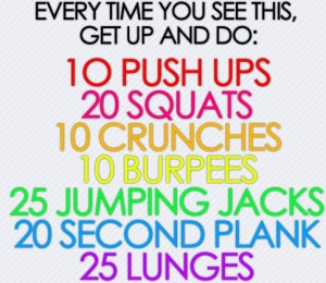 Wednesday Workout!