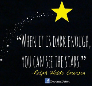 Stars quote via www.Facebook.com/BecomeBetter
