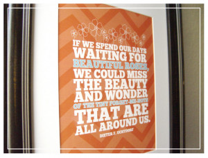 Chevron Quote Printable