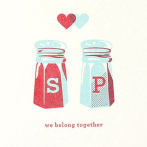 Salt and Pepper. Oh goodness love this for the kitchen, LOVE salt and ...