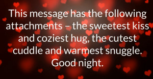 Most Romantic & Cute Goodnight Love Quotes with Images