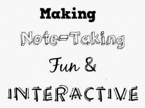 Math = Love: OCTM 2014: Making Note-Taking Fun & Interactive