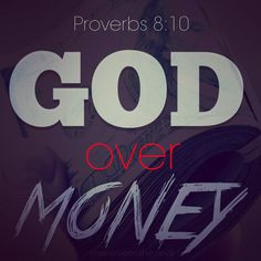 God Over Money More