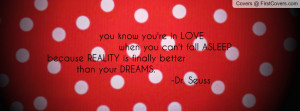 polka dot dr seuss quote Profile Facebook Covers