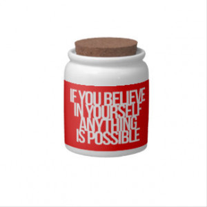 Inspirational and motivational quotes candy jar