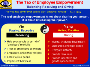 ... employee empowerment, employee empowerment, the Tao of employee