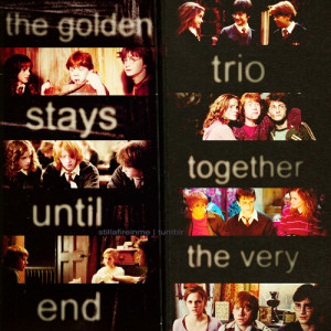 the-golden-trio-stays-together-until-the-very-end-harry-potter ...