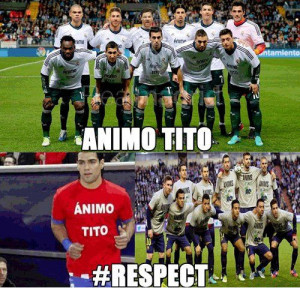 Real Madrid and Barcelona Are United in Animo Tito
