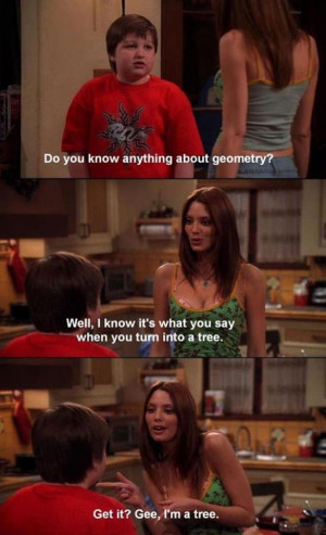... Makes Geometry Jokes With Jake On Gee, I’m a Tree Two and a Half Men