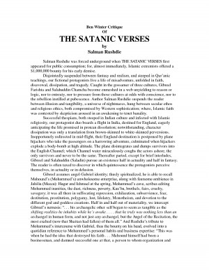 THE SATANIC VERSES - DOC by SGOVhy96