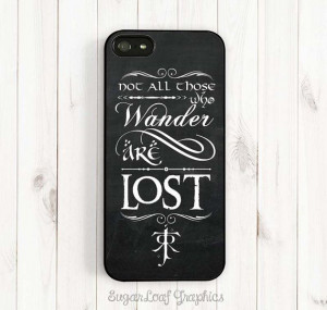 Tolkien Quote iPhone Case Tolkien Signature by SugarloafGraphics, $15 ...