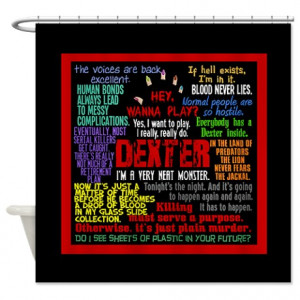 Best Dexter Quotes Shower Curtain