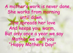 Happy Mothers Day Quotes 2014
