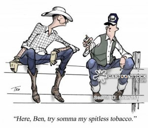 tobacco cartoons, chewing tobacco cartoon, funny, chewing tobacco ...