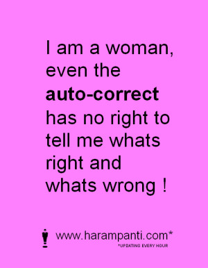 Funny Pic I AM Woman Quotes