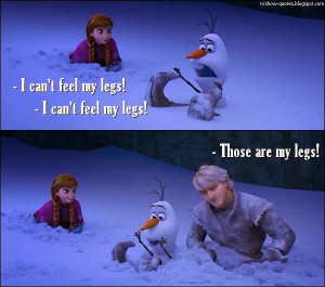 disney, frozen, funny, princess, quote, olaf