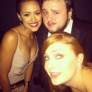 ... John Bradleywest, John Bradley West, Nathali Emmanuel, Game Of Thrones