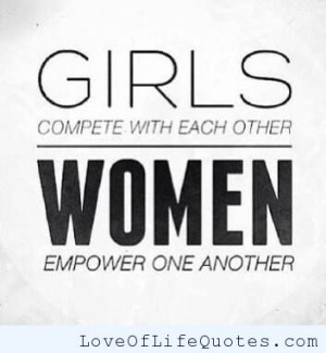... quote on girls and women getting a lot of girls here s to the girls