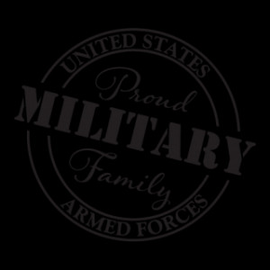 Military Family Car Sticker Wall Quotes™ Decal