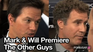 Mark Wahlberg and Will Ferrell premiere The Other Guys in NYC and say ...