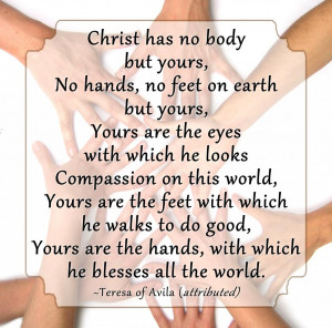 Good Morning Prayer Quotes Teresa of avila quote. today i encourage ...