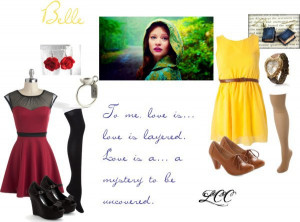 once upon a time belle outfits