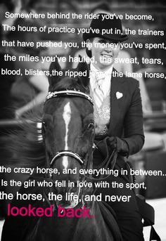 equestrian if you only knew!!!