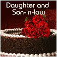 Home : Anniversary : Family Wishes - Dear Daughter & Son-in-law...