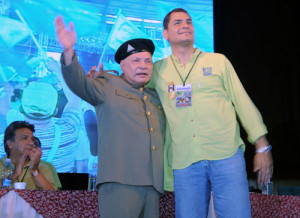 ecuatoriano rindi emotivo homenaje al Comandante Tom s Borge