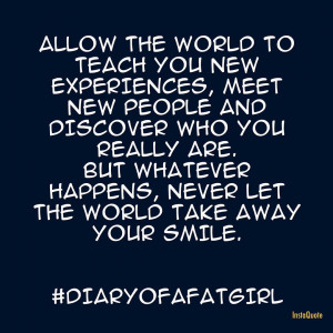 ... people who made me realise that I needed to cut them out of my life