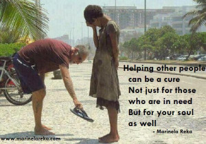People Helping Other People Helping-others-shoes
