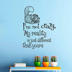 Wall-Decals-Alice-in-Wonderland-Quote-Decal-Cheshire-Cat-Bedroom-Home ...
