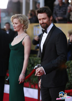 ... Empire' poses beside him at the 19th annual Screen Actors Guild Awards